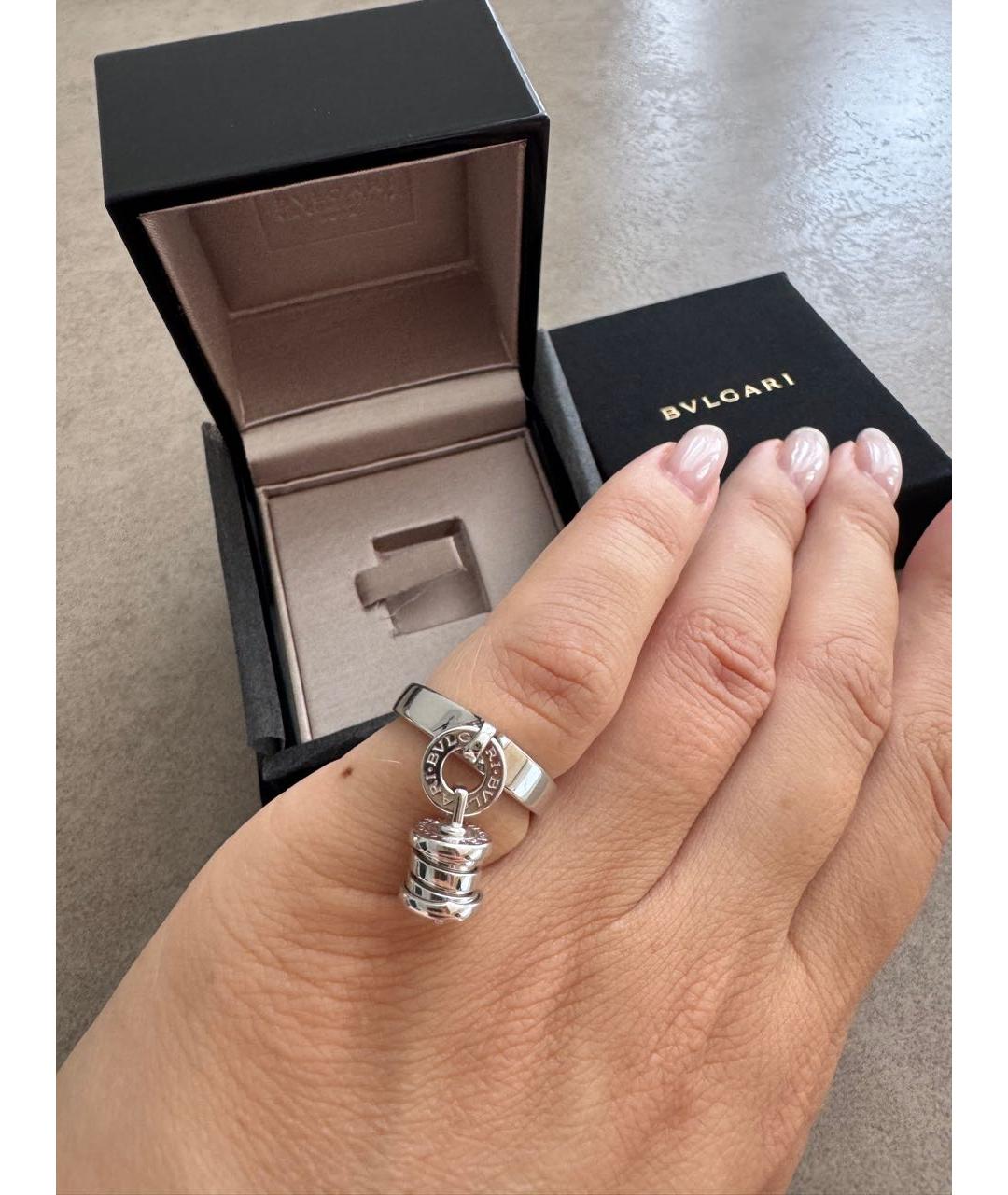 BVLGARI Кольцо из белого золота, фото 2