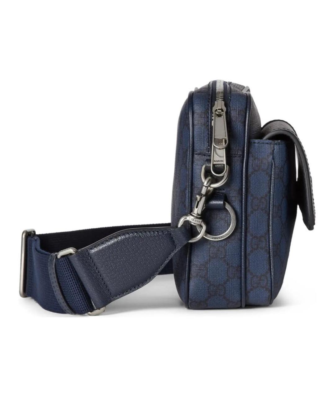 GUCCI Синяя сумка на плечо, фото 3