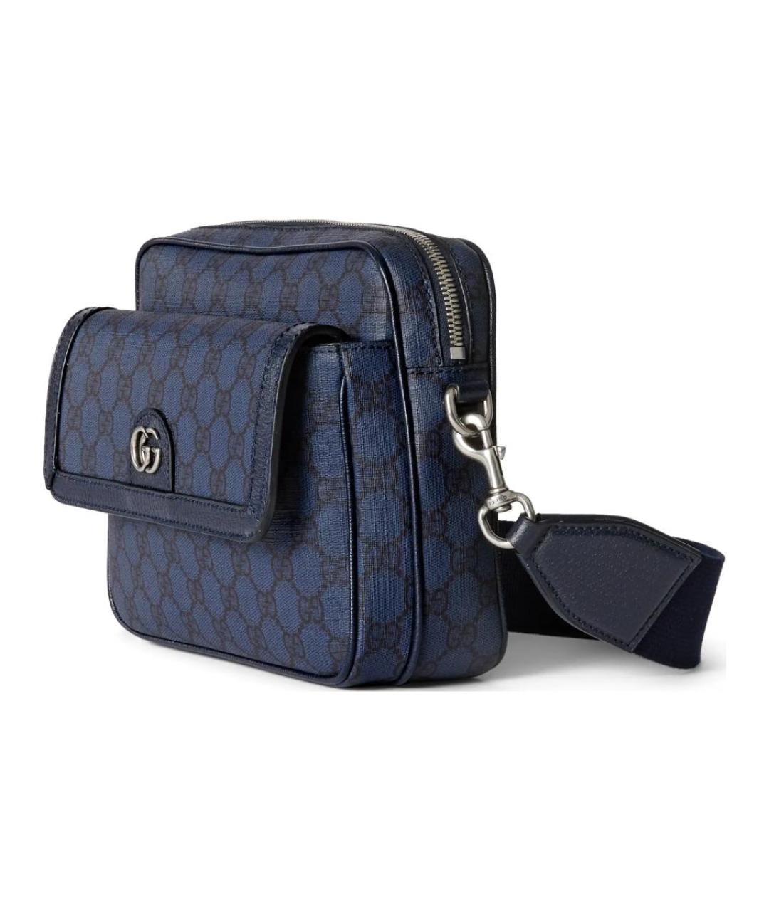 GUCCI Синяя сумка на плечо, фото 2