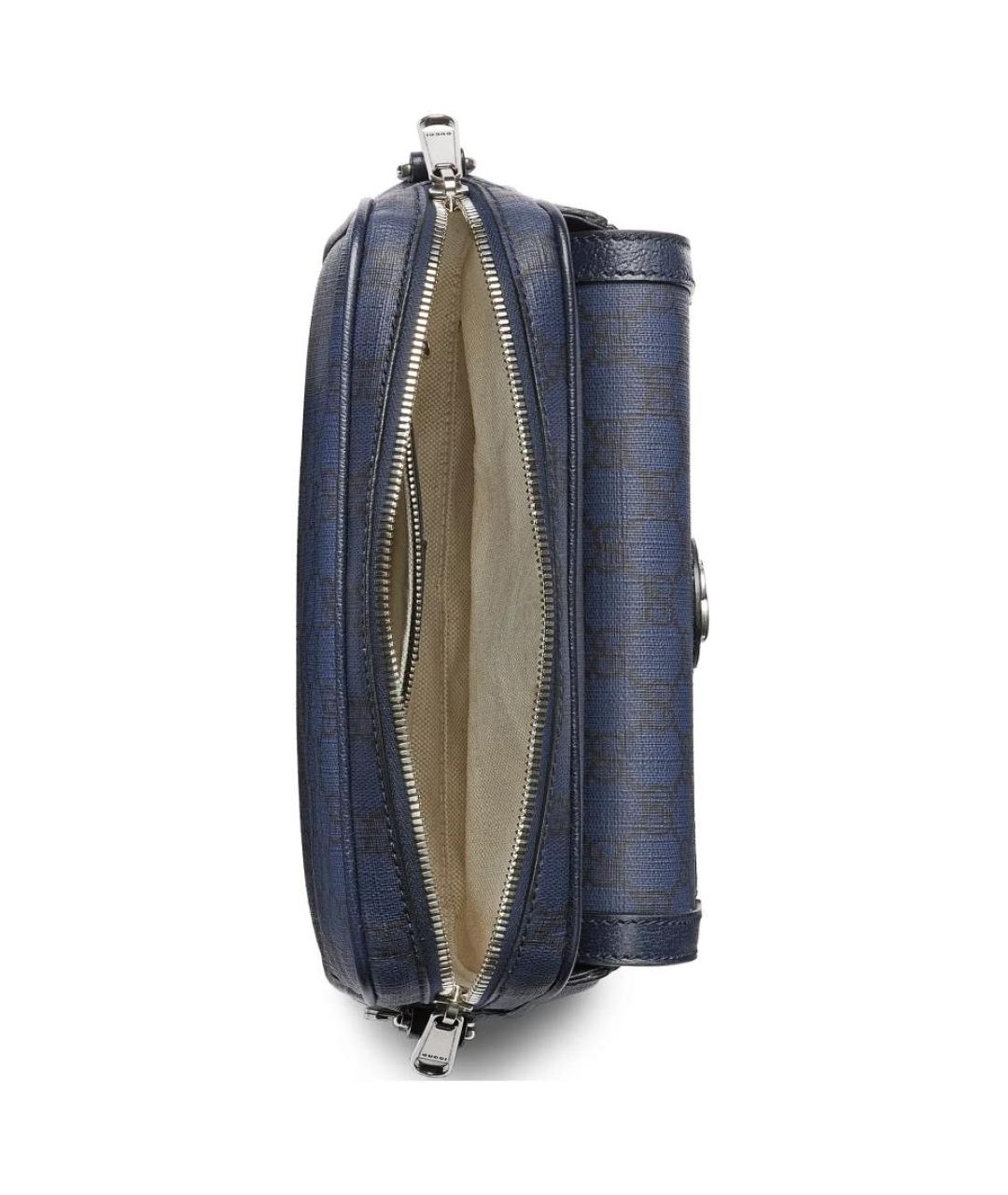 GUCCI Синяя сумка на плечо, фото 5