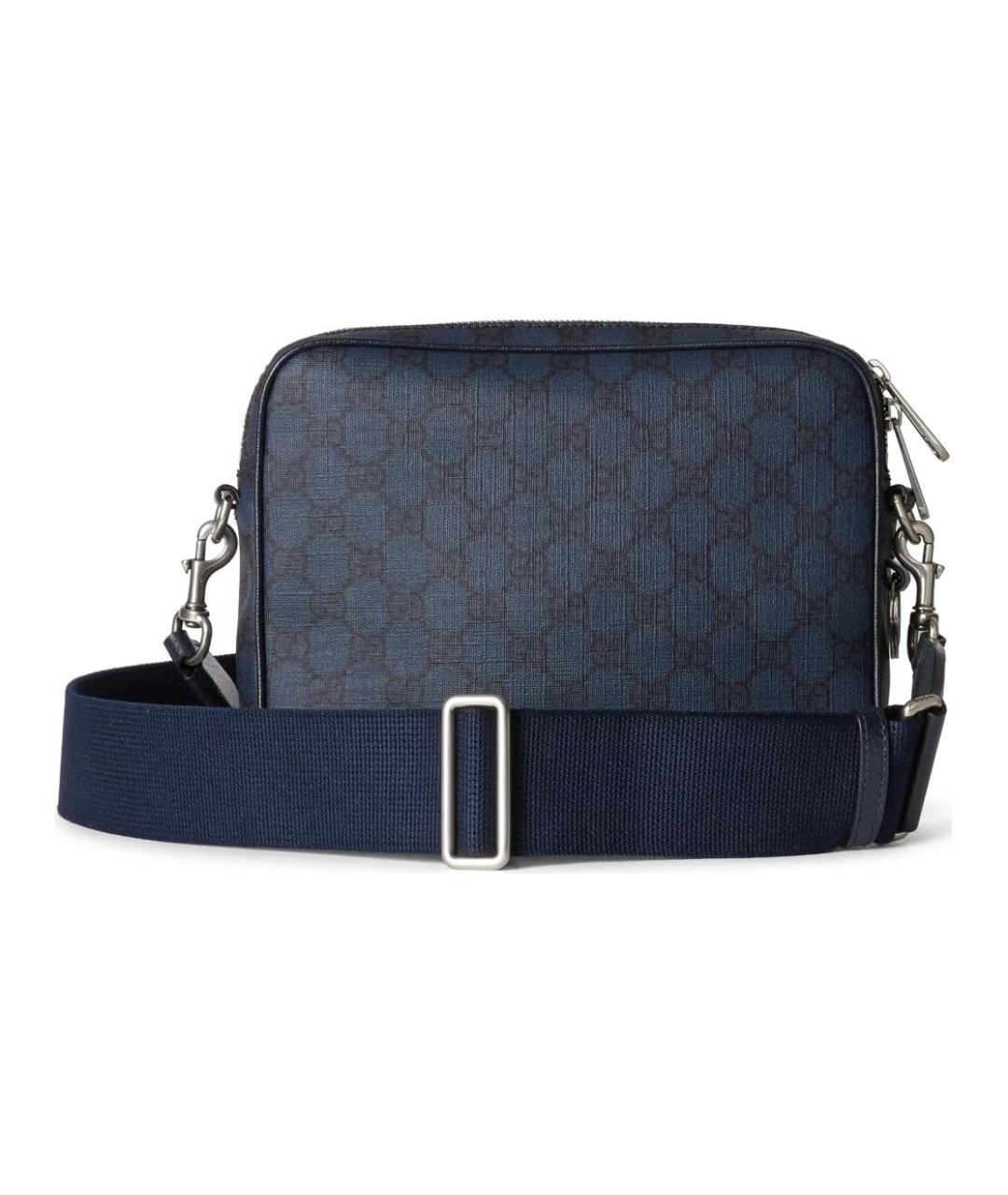 GUCCI Синяя сумка на плечо, фото 4