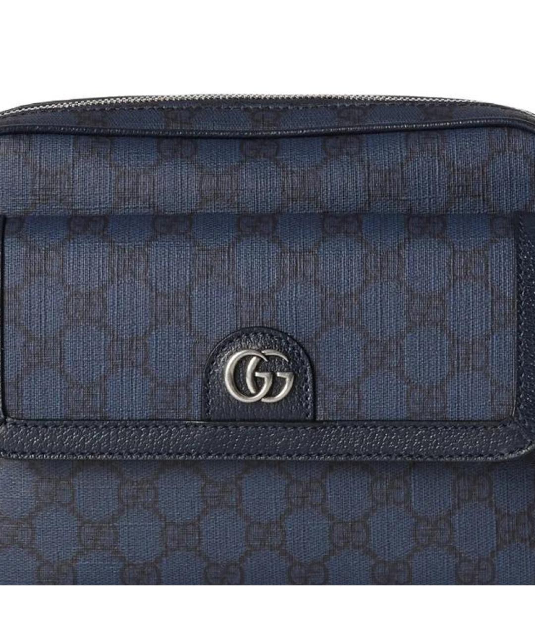 GUCCI Синяя сумка на плечо, фото 7