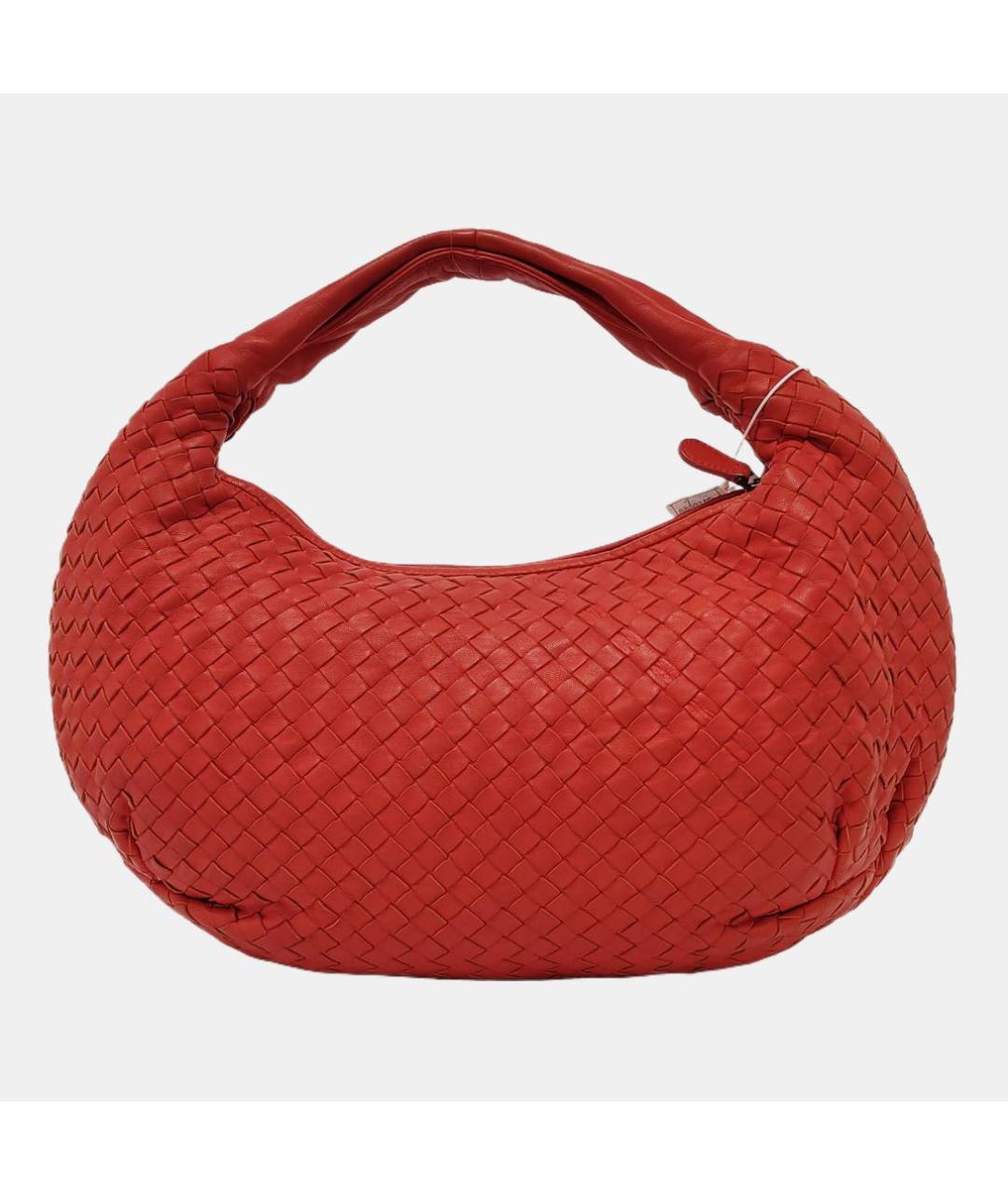 BOTTEGA VENETA Красная сумка через плечо, фото 4