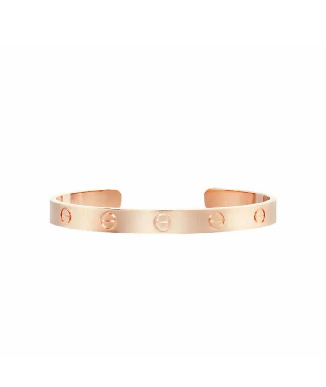 CARTIER Золотой браслет из розового золота, фото 1