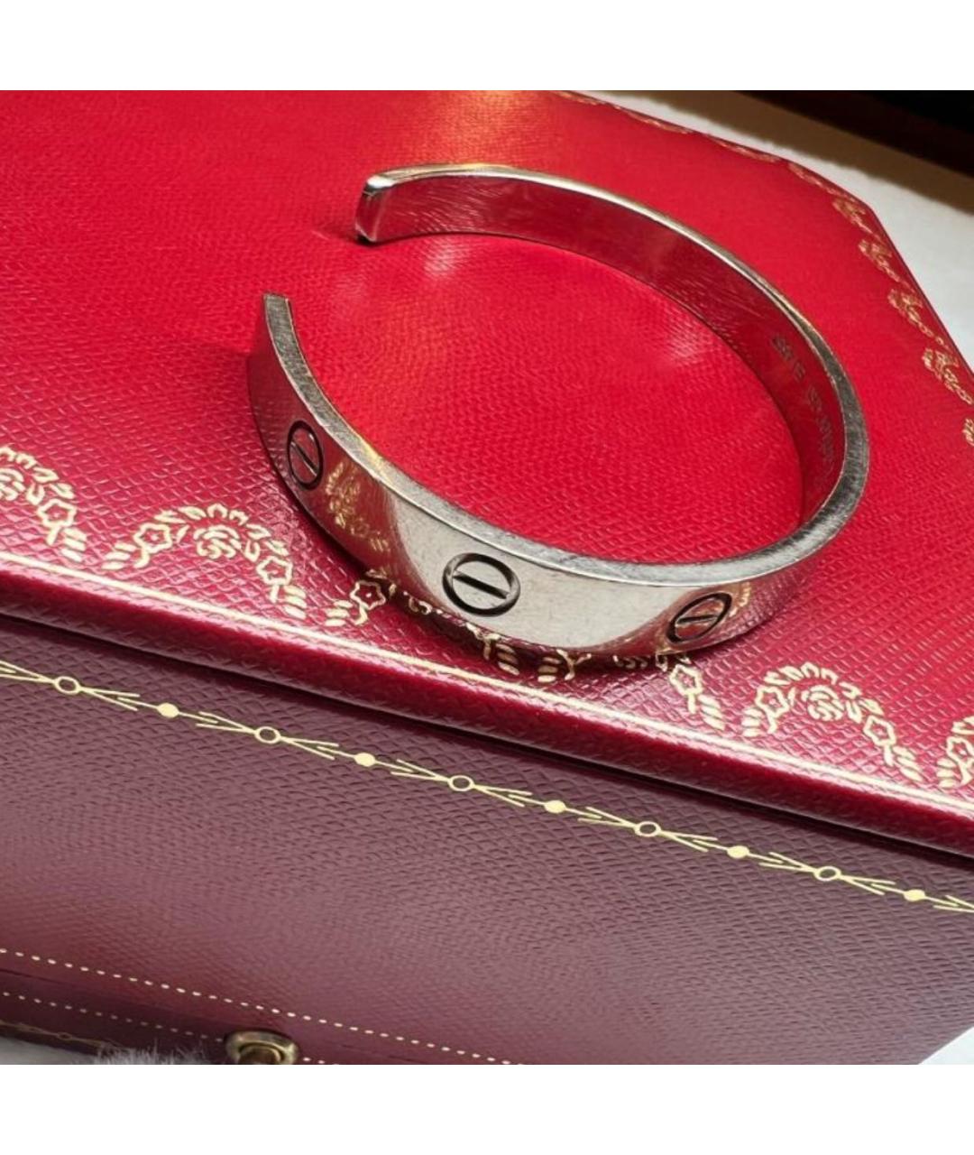 CARTIER Браслет из белого золота, фото 3