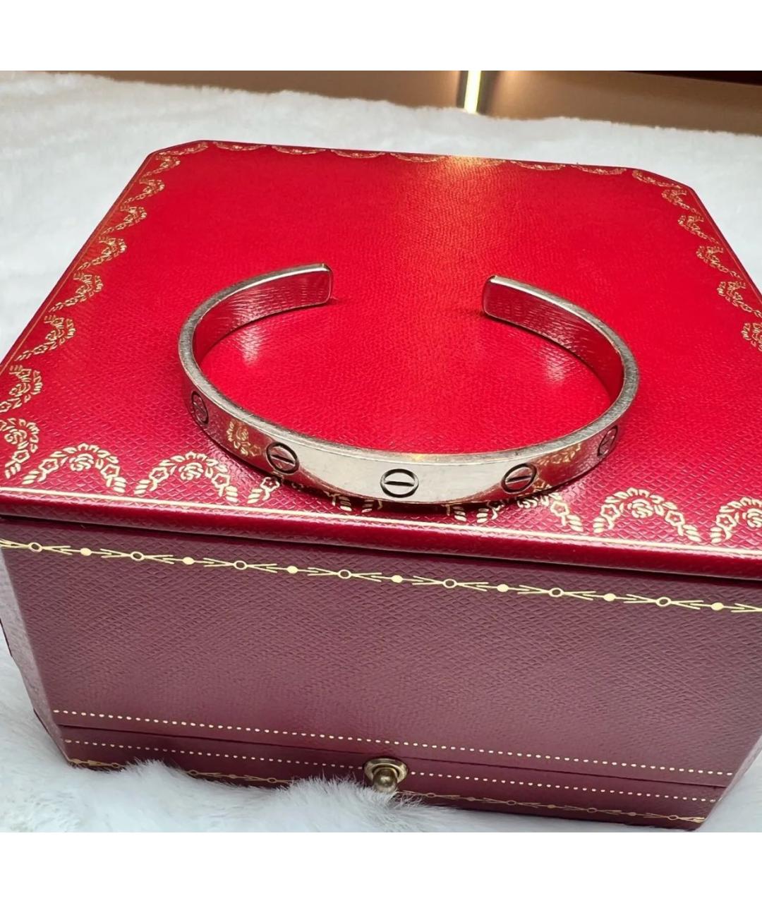 CARTIER Браслет из белого золота, фото 6