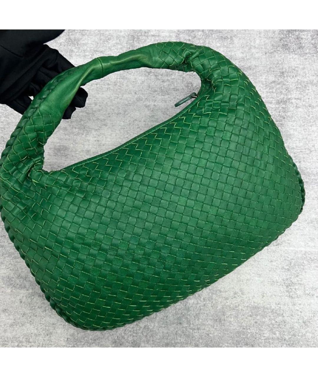BOTTEGA VENETA Зеленая сумка через плечо, фото 2