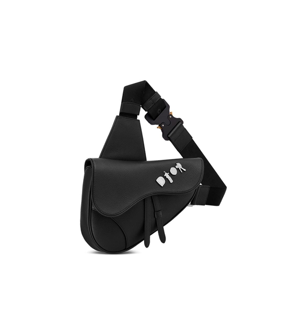 CHRISTIAN DIOR Черная сумка через плечо, фото 2