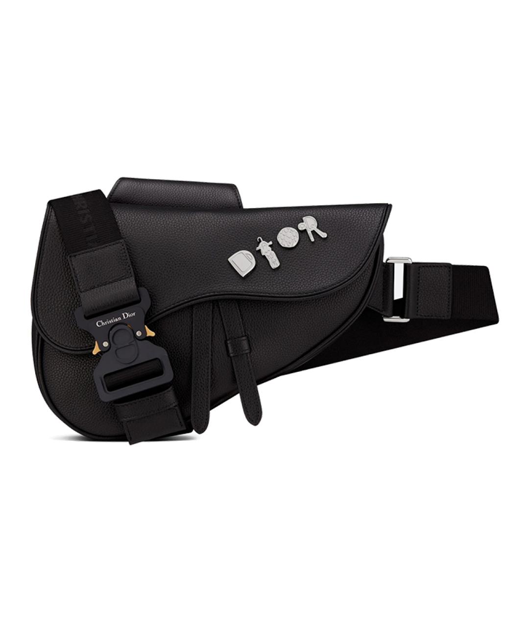 CHRISTIAN DIOR Черная сумка через плечо, фото 1