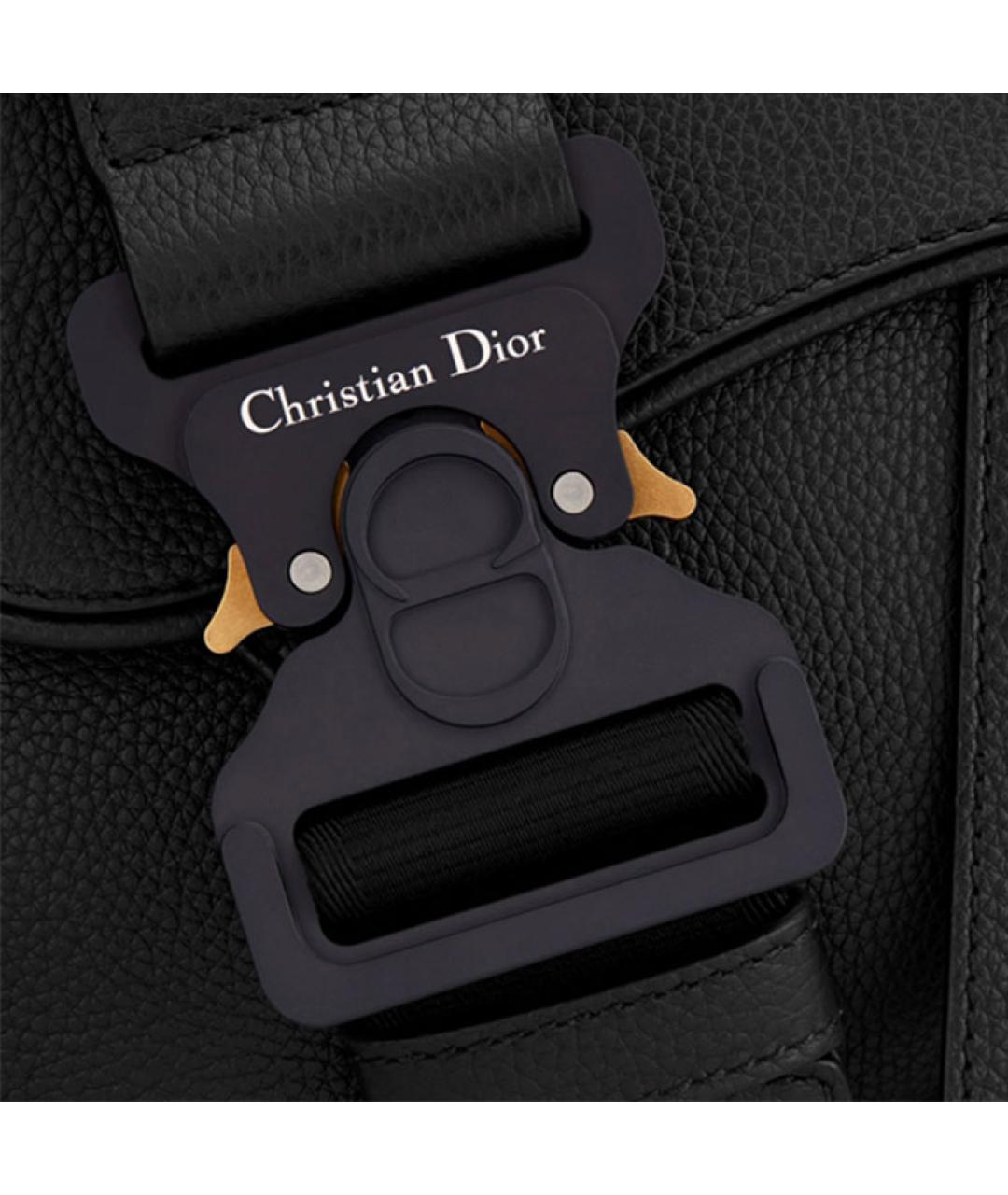 CHRISTIAN DIOR Черная сумка через плечо, фото 4