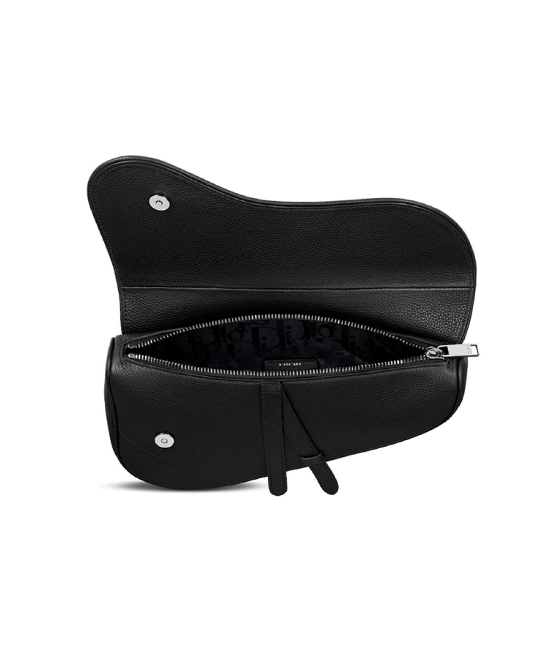 CHRISTIAN DIOR Черная сумка через плечо, фото 3