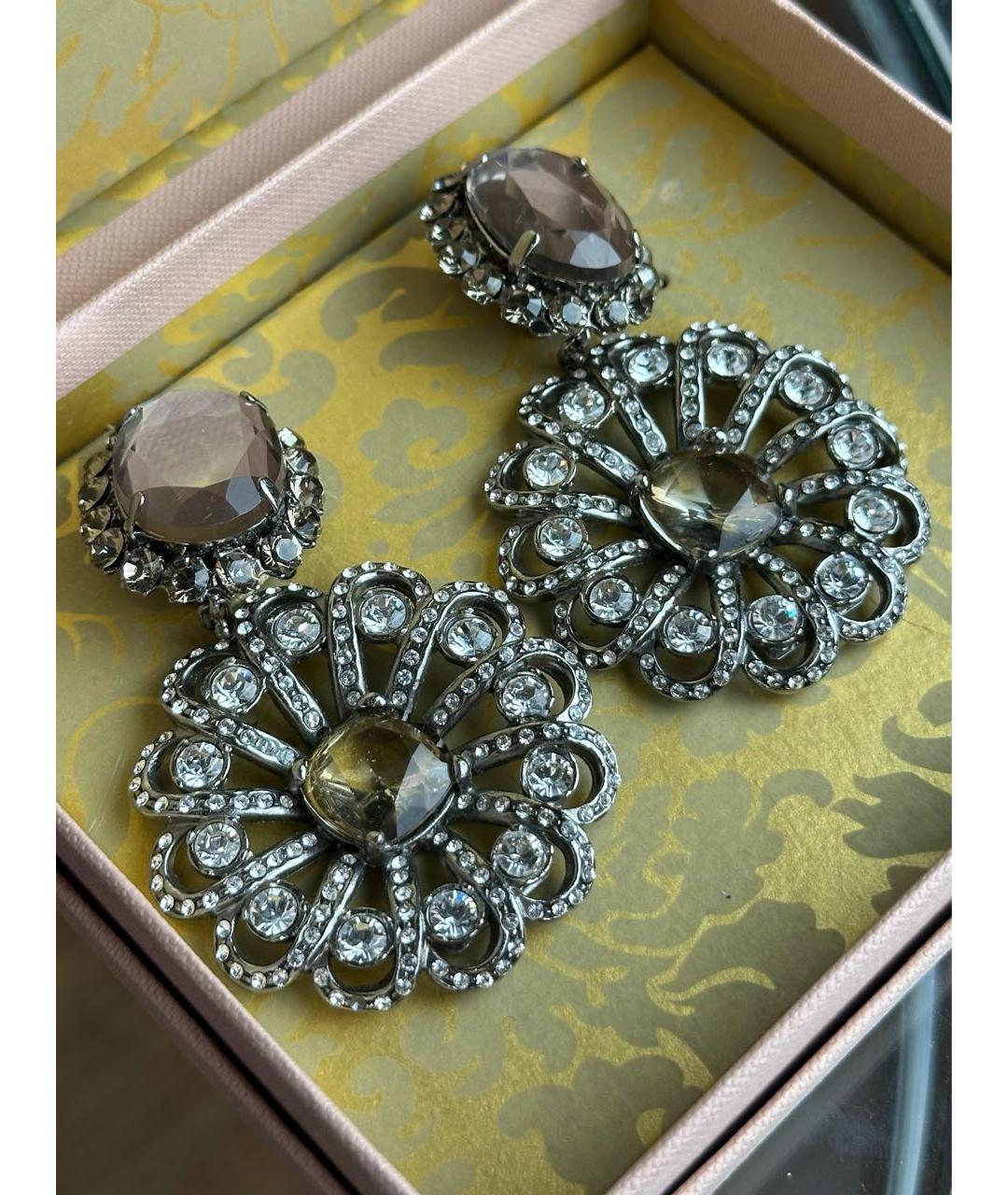 MIU MIU Серебряные металлические серьги, фото 6