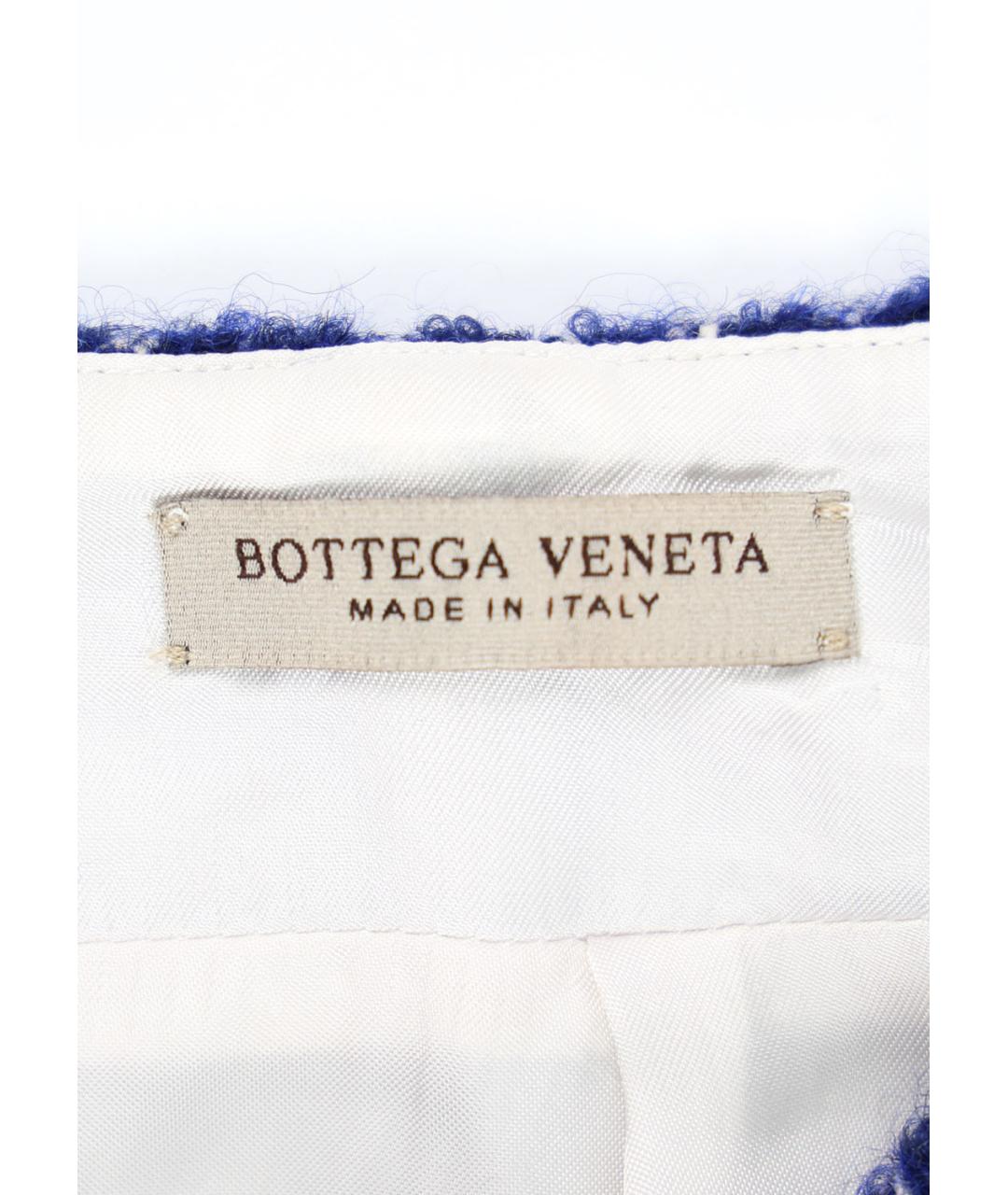 BOTTEGA VENETA Мульти шерстяная юбка миди, фото 5