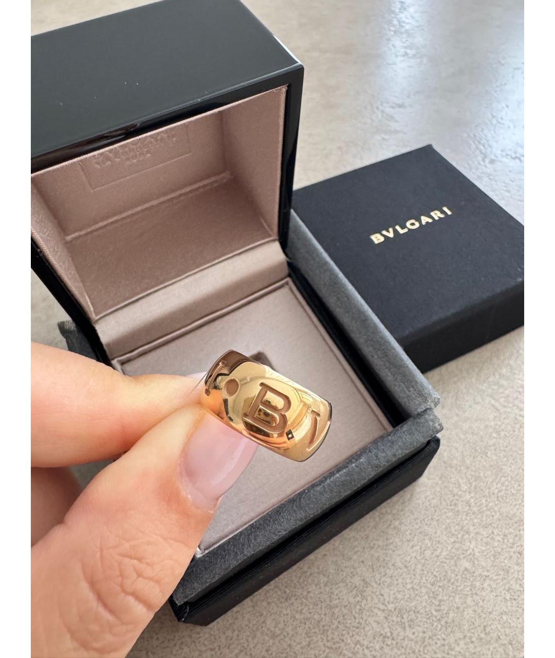BVLGARI Золотое кольцо из розового золота, фото 2