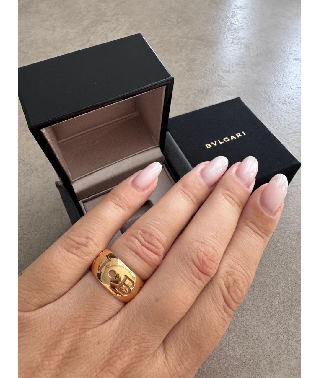 BVLGARI Золотое кольцо из розового золота, фото 3