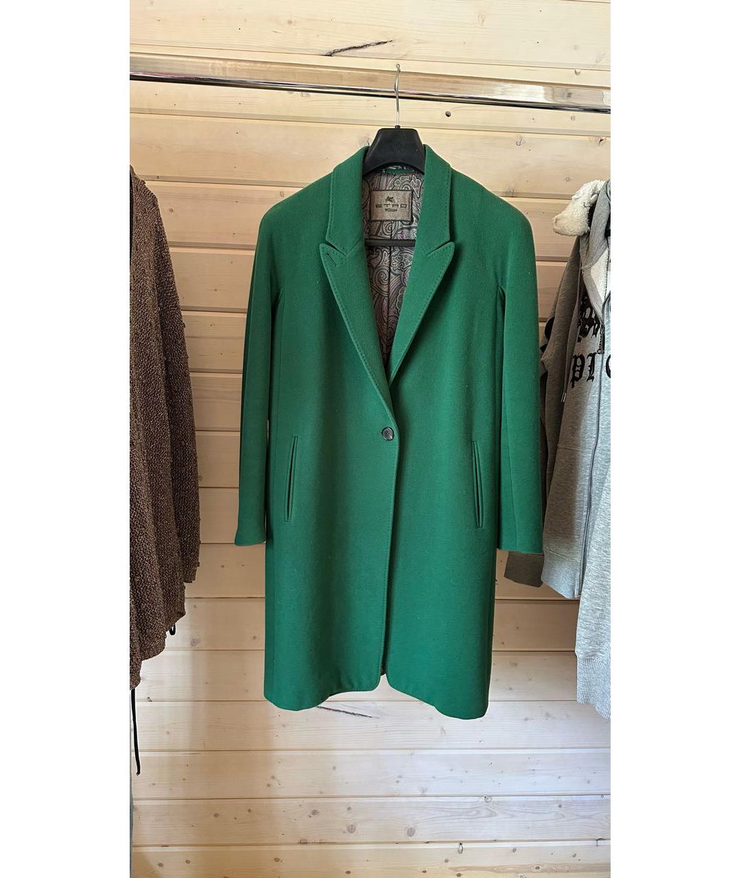 ETRO Зеленые пальто, фото 2