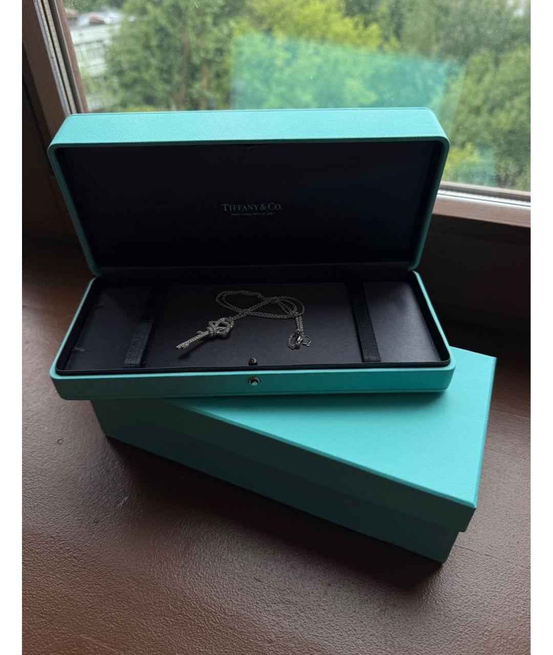TIFFANY&CO Подвеска из белого золота, фото 4
