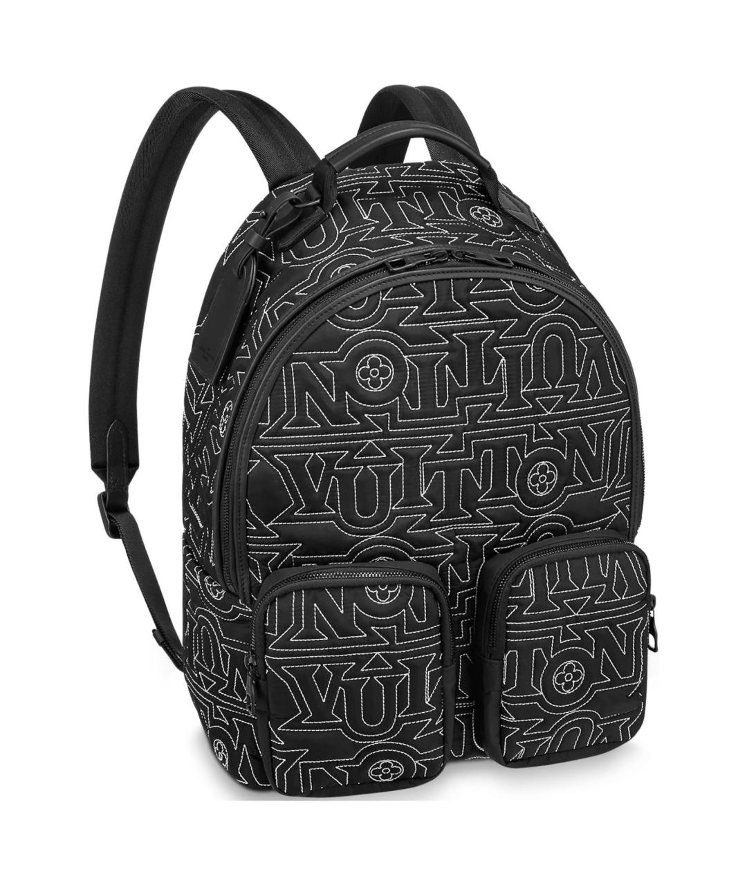 LOUIS VUITTON Черный рюкзак, фото 2