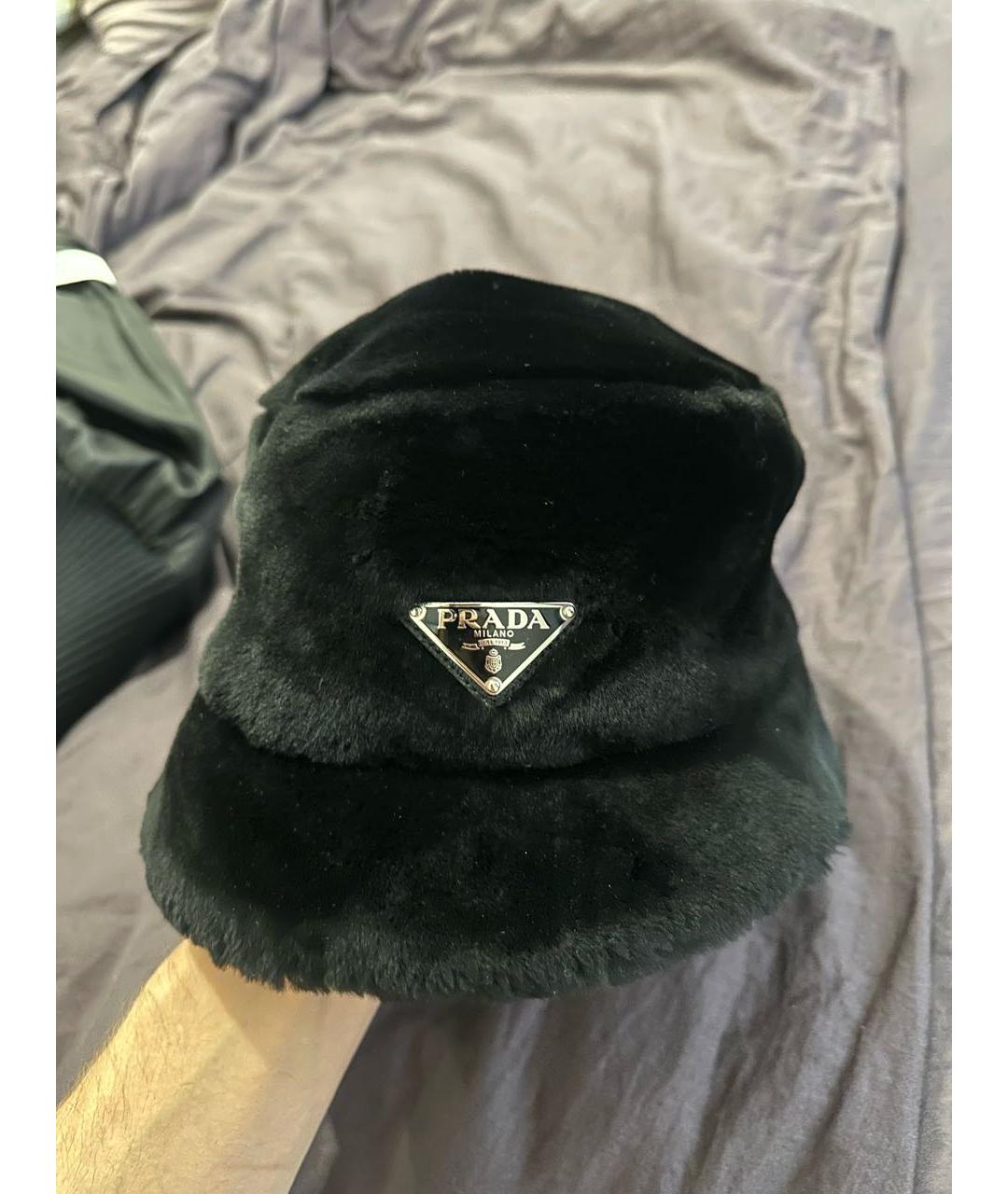 PRADA Черная панама, фото 7