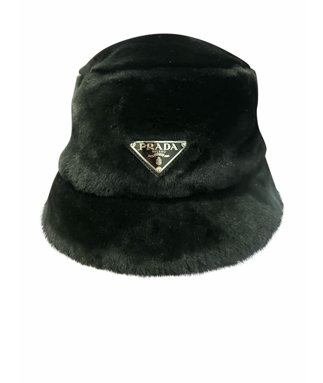 PRADA Черная панама, фото 1