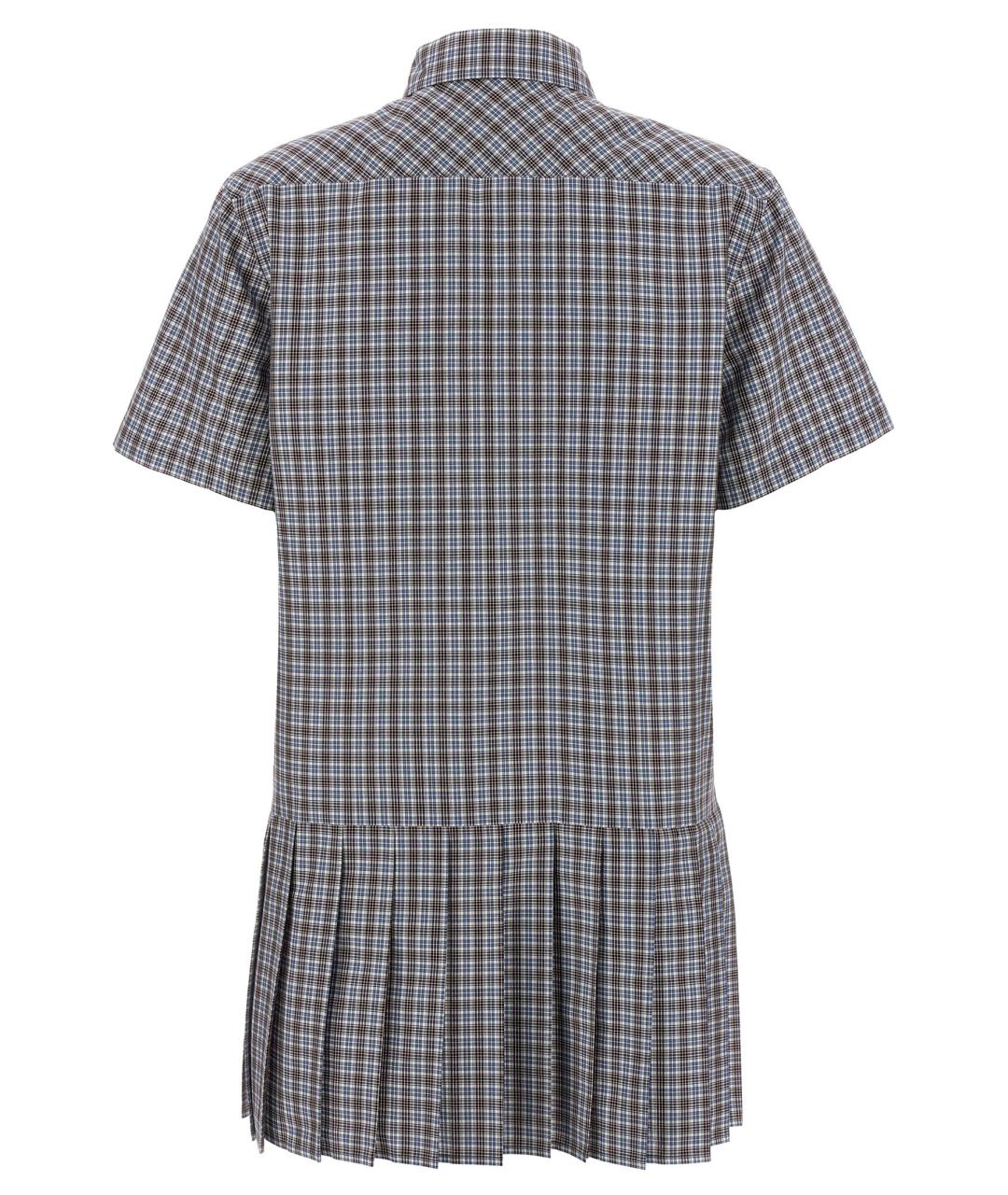 MIU MIU Мульти хлопковое повседневное платье, фото 2