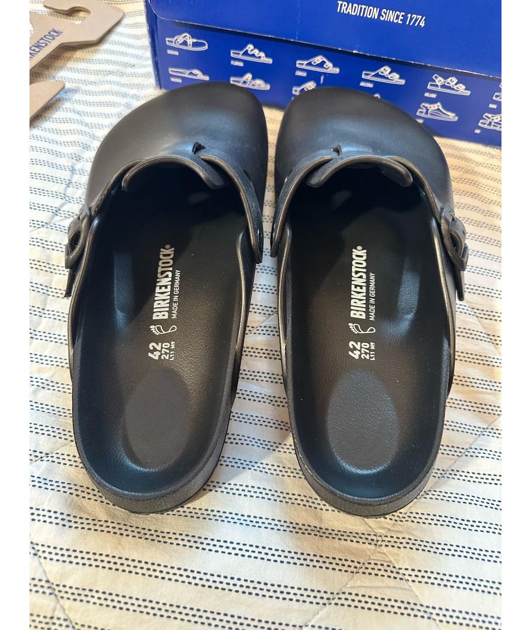 BIRKENSTOCK Черные сандалии, фото 4
