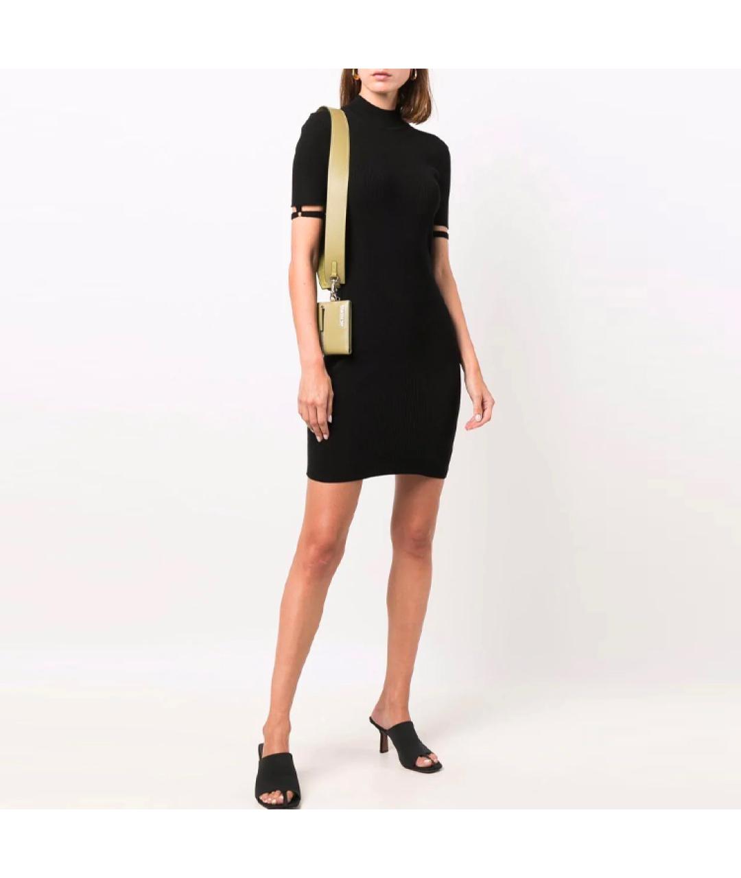 JACQUEMUS Черное повседневное платье, фото 2