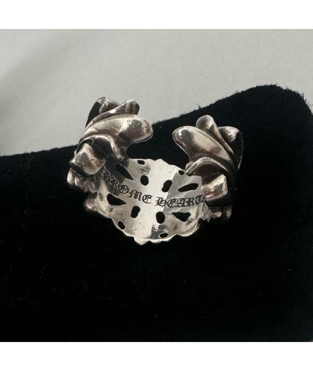 CHROME HEARTS Серебряное серебряное кольцо, фото 5