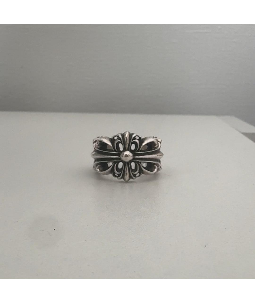 CHROME HEARTS Серебряное серебряное кольцо, фото 2
