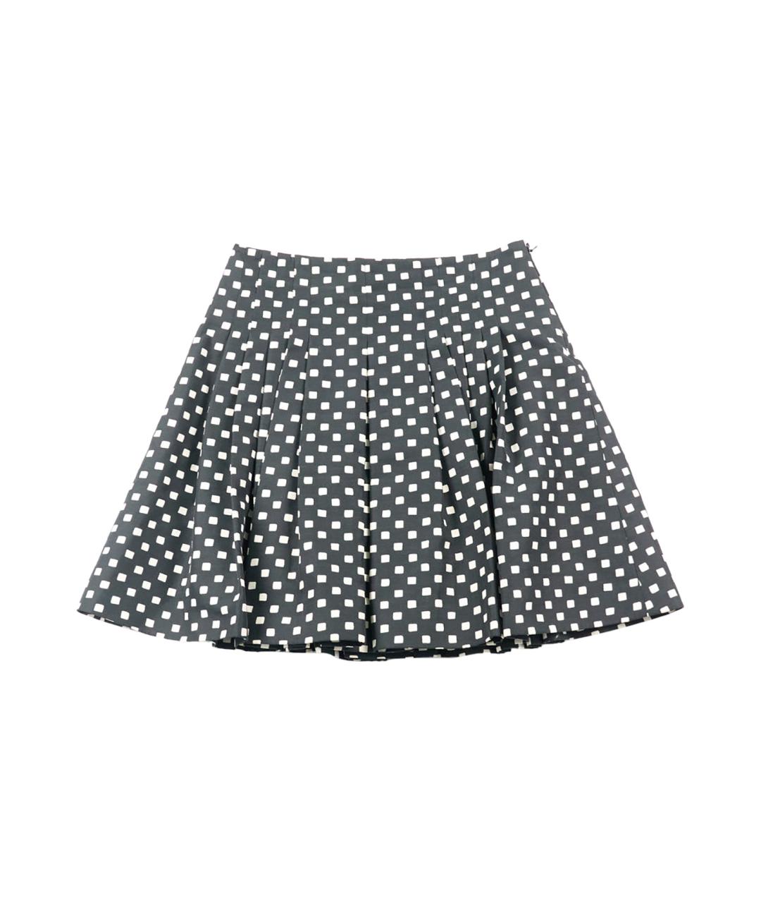 CHRISTIAN DIOR Черная хлопковая юбка мини, фото 1