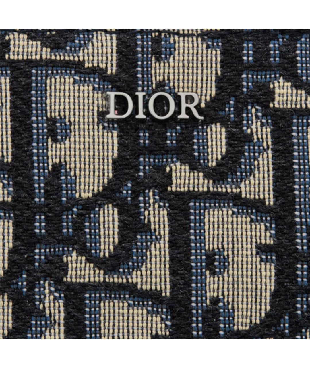 CHRISTIAN DIOR Темно-синяя папка для документов, фото 8