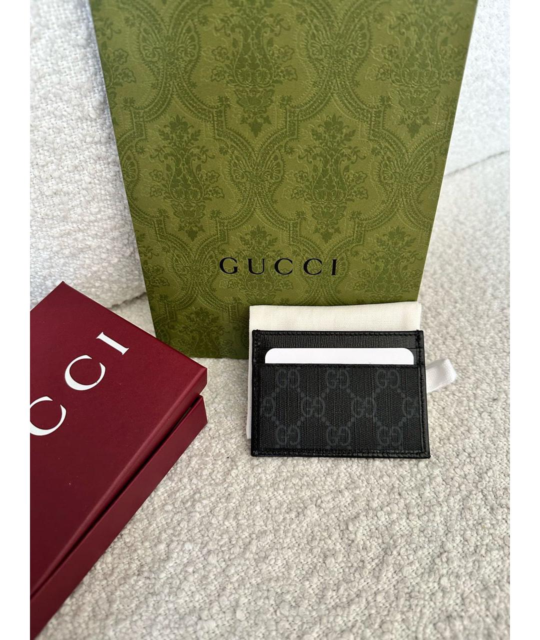 GUCCI Черный кардхолдер, фото 5