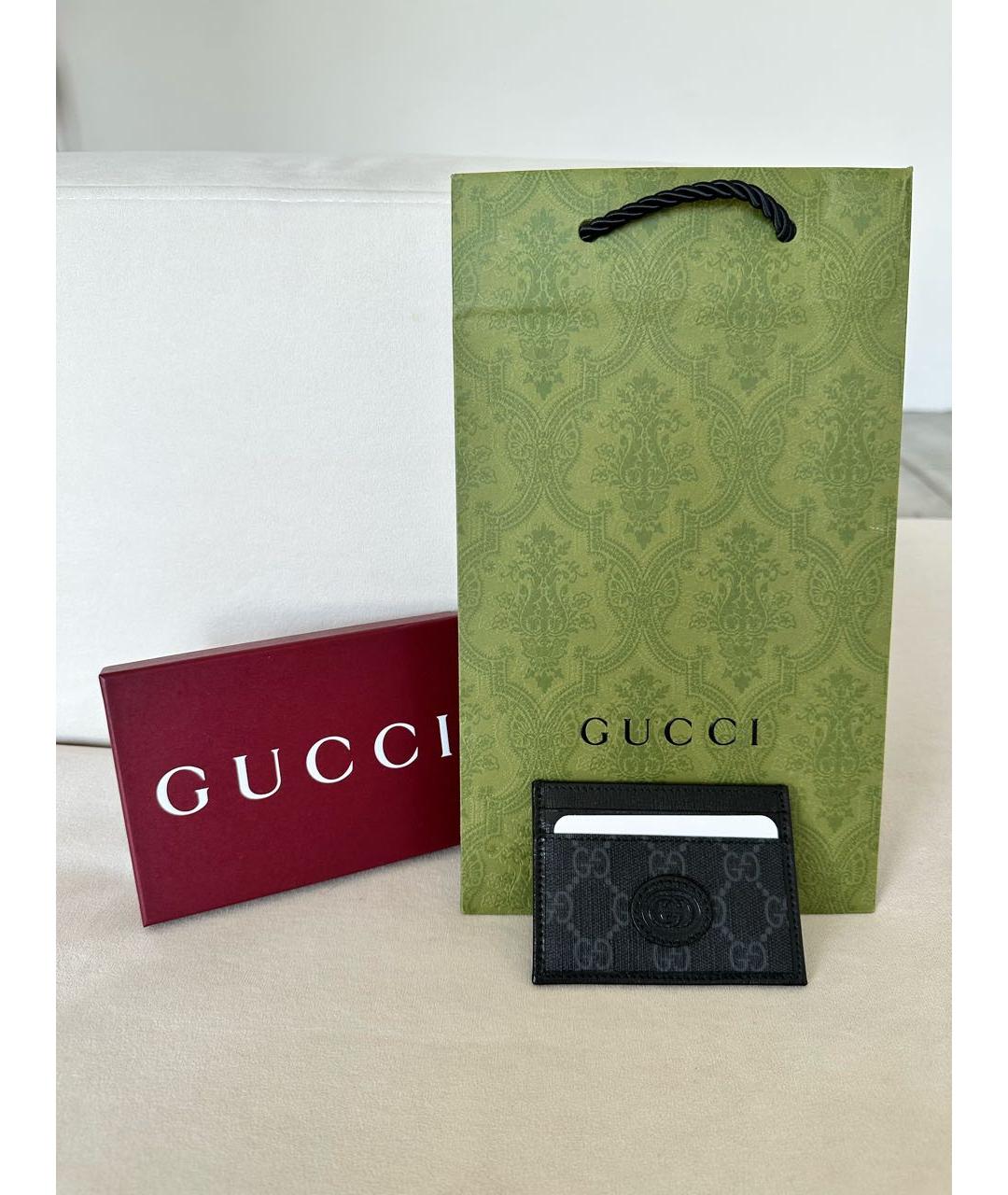 GUCCI Черный кардхолдер, фото 6