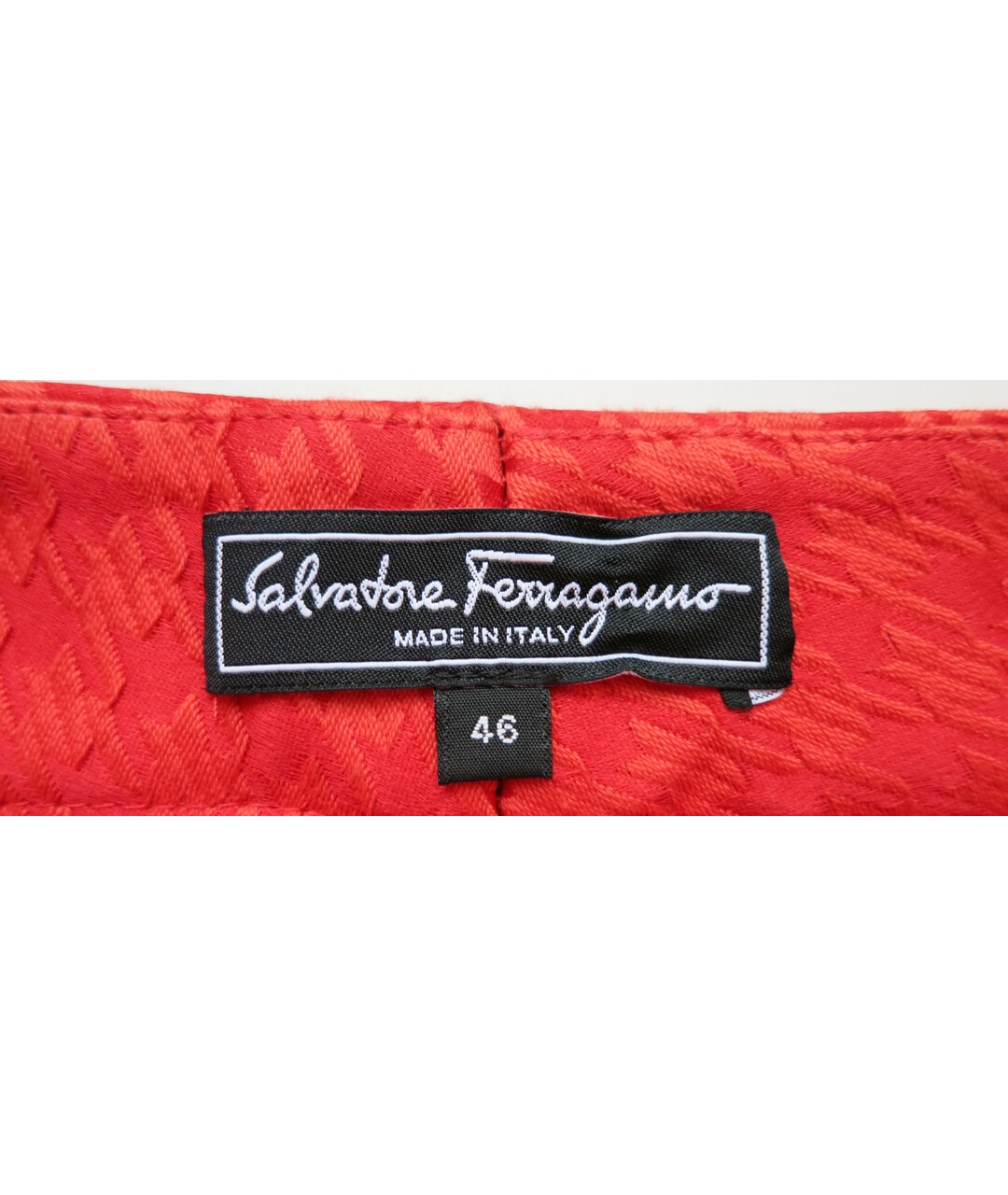 SALVATORE FERRAGAMO Мульти шелковые прямые брюки, фото 5