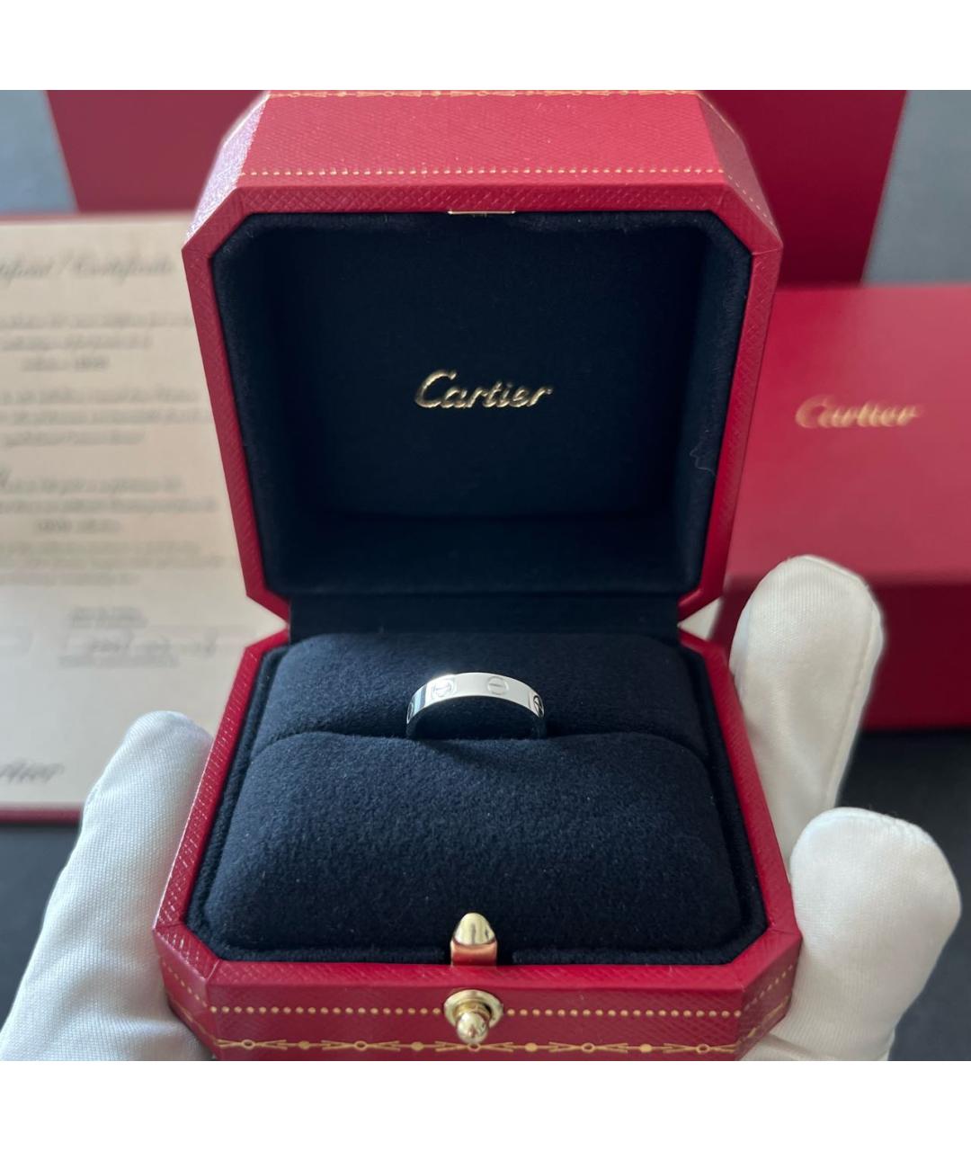 CARTIER Кольцо из белого золота, фото 4