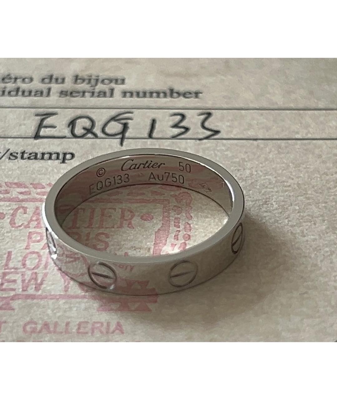 CARTIER Кольцо из белого золота, фото 5