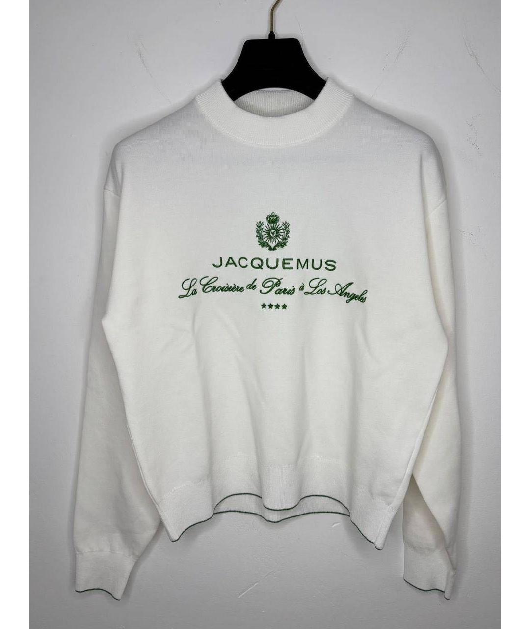 JACQUEMUS Белый джемпер / свитер, фото 2