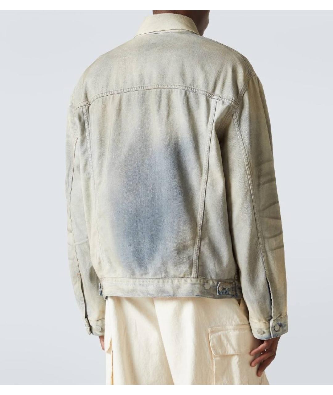 ACNE STUDIOS Голубая хлопковая куртка, фото 5