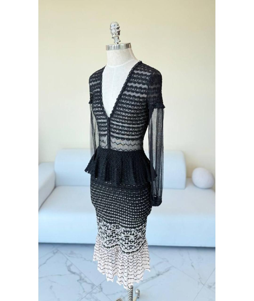 ALEXANDER MCQUEEN Черное вечернее платье, фото 10