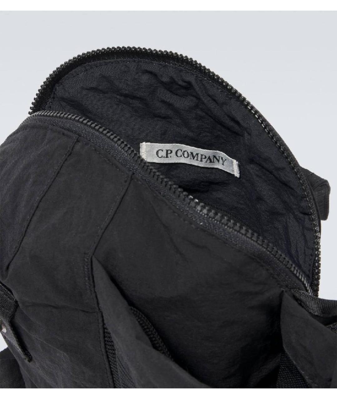 CP COMPANY Черная сумка на плечо, фото 4