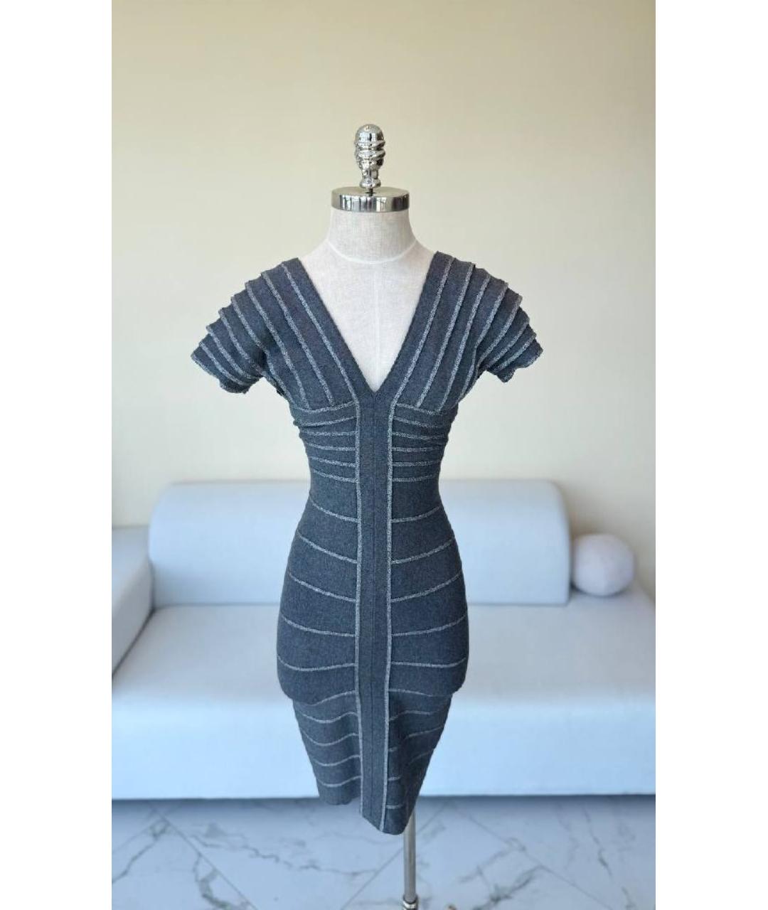 HERVE LEGER Повседневное платье, фото 10