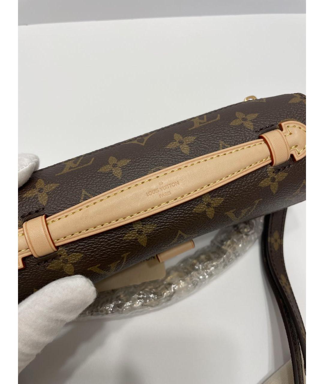 LOUIS VUITTON Коричневая сумка с короткими ручками, фото 6