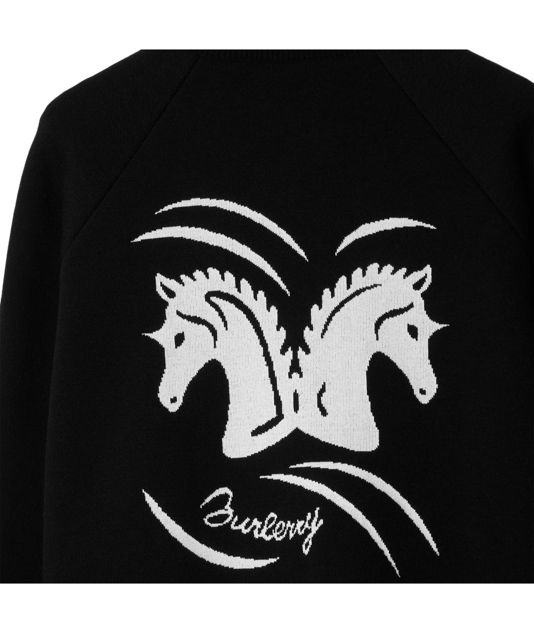 BURBERRY Черный кардиган, фото 6