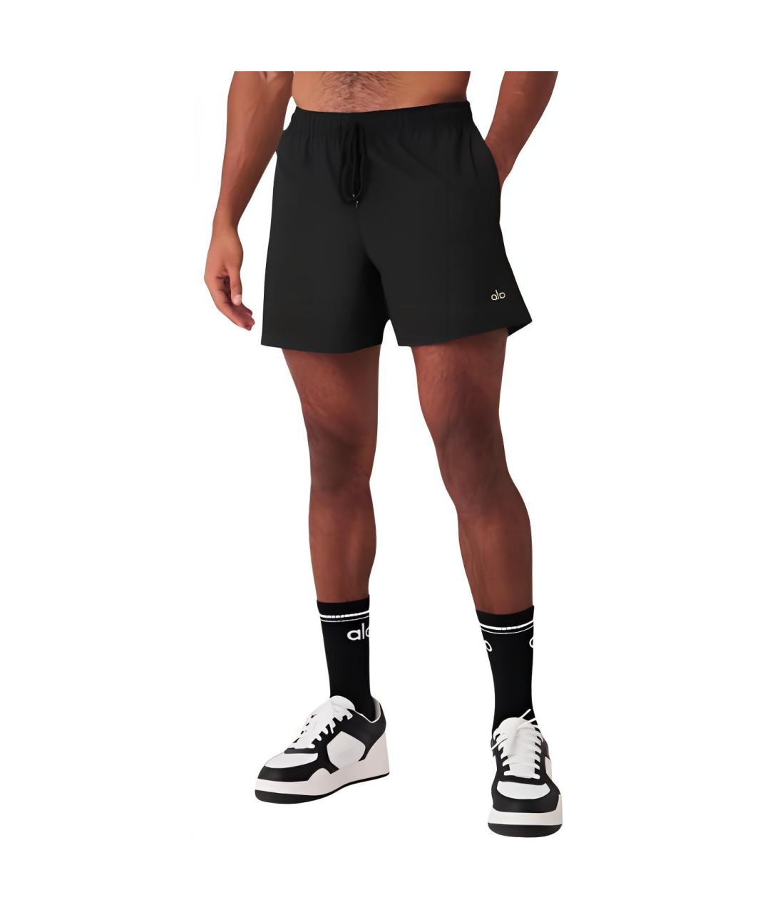 ALO YOGA Черные шорты, фото 5