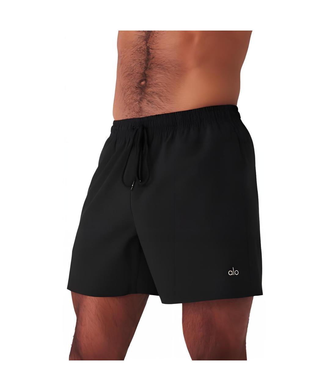 ALO YOGA Черные шорты, фото 2