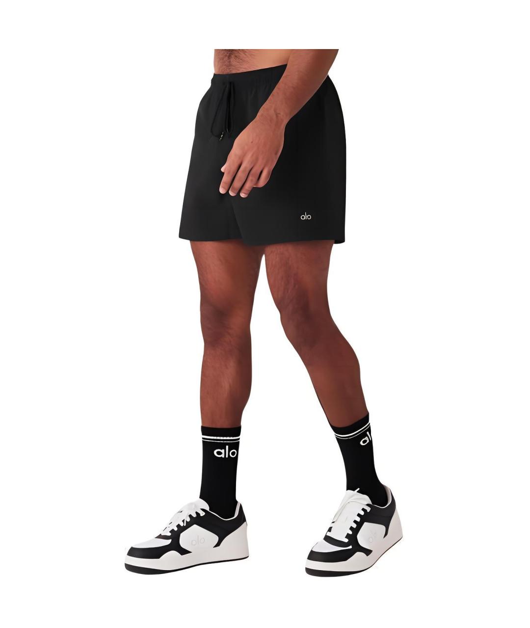 ALO YOGA Черные шорты, фото 3