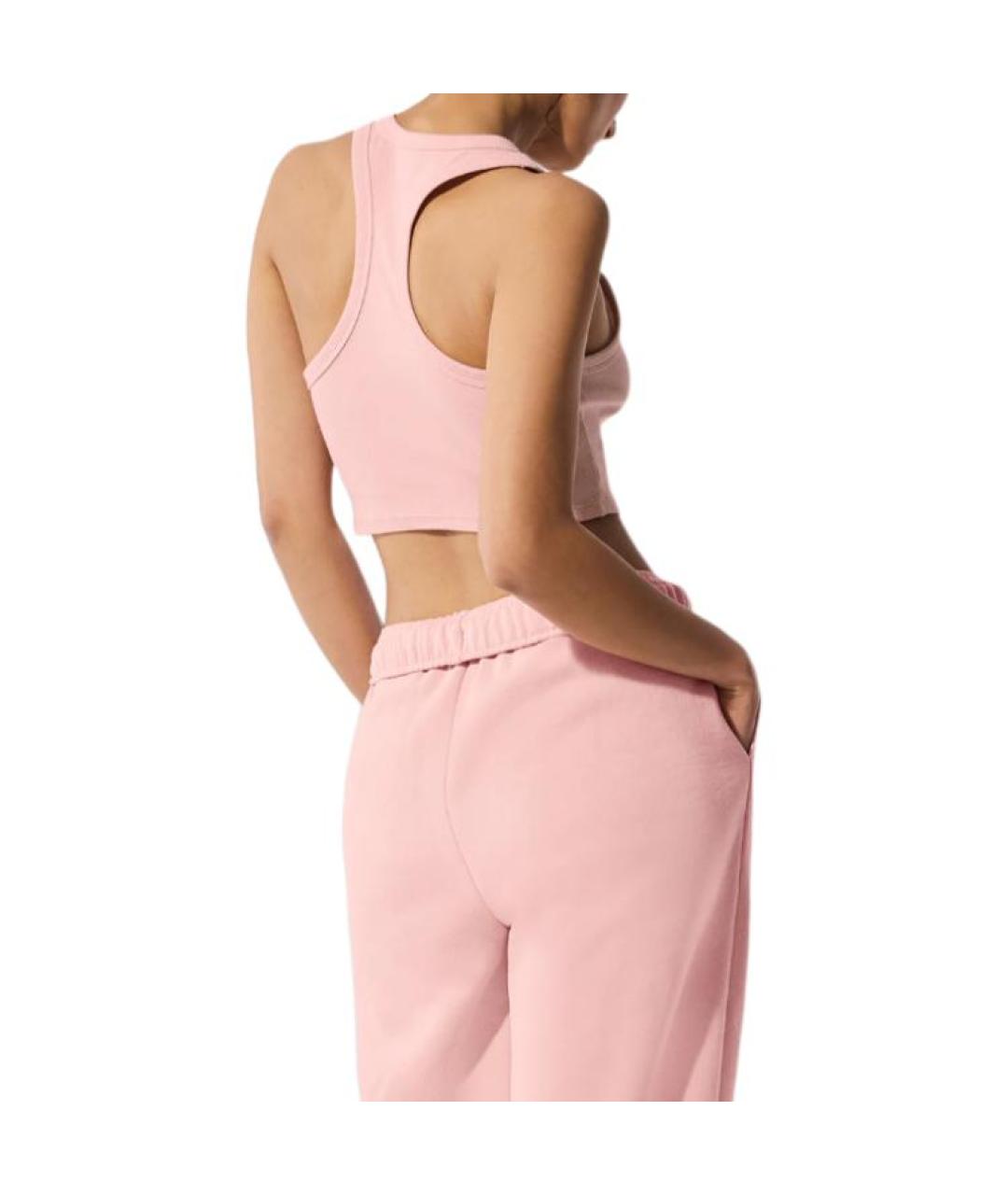 ALO YOGA Розовая майка, фото 2