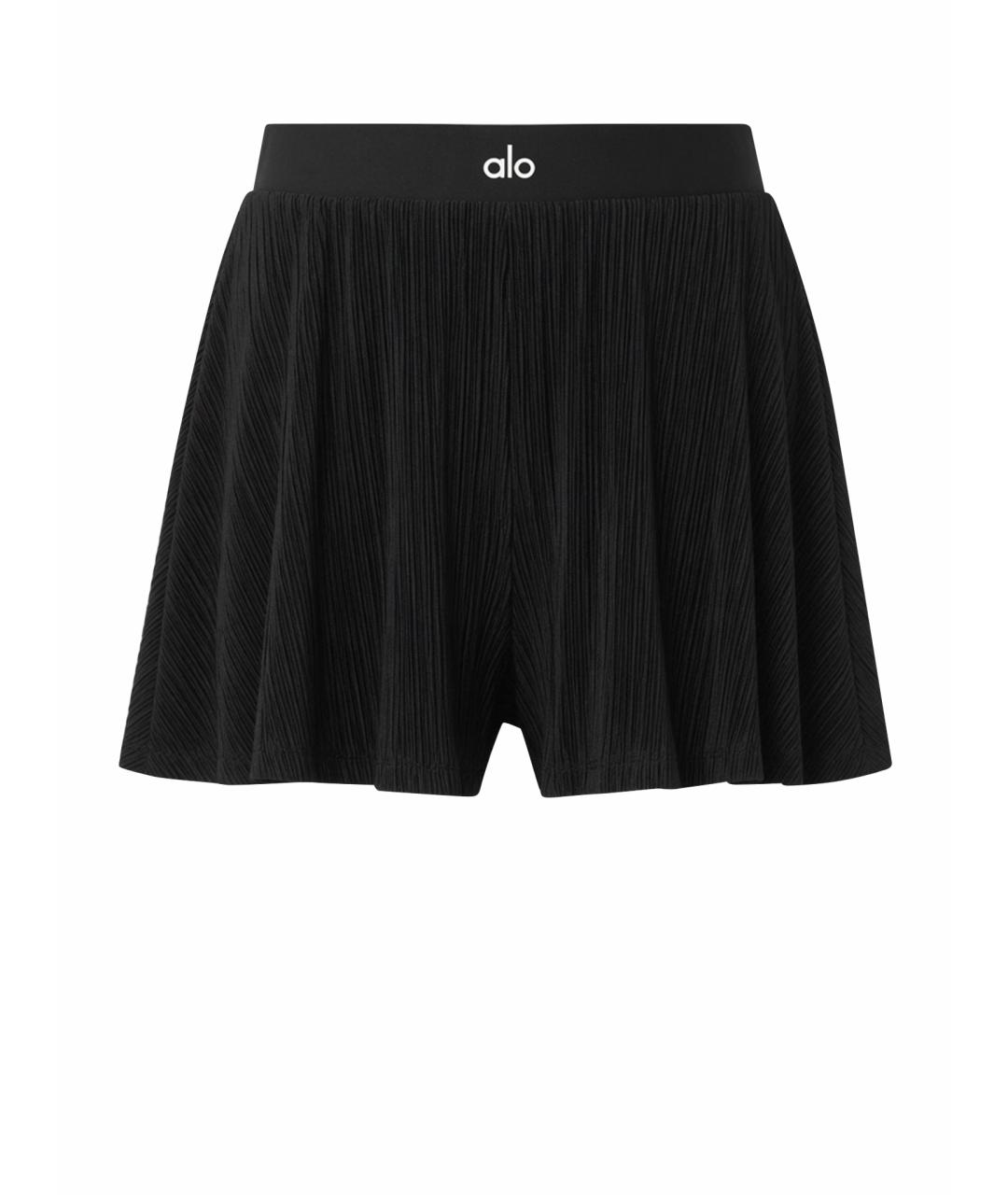 ALO YOGA Черная юбка-шорты, фото 1