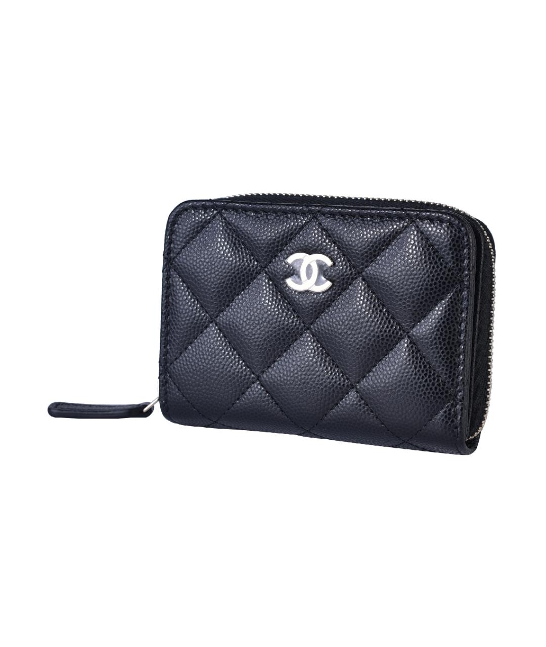 CHANEL Черный кошелек, фото 2