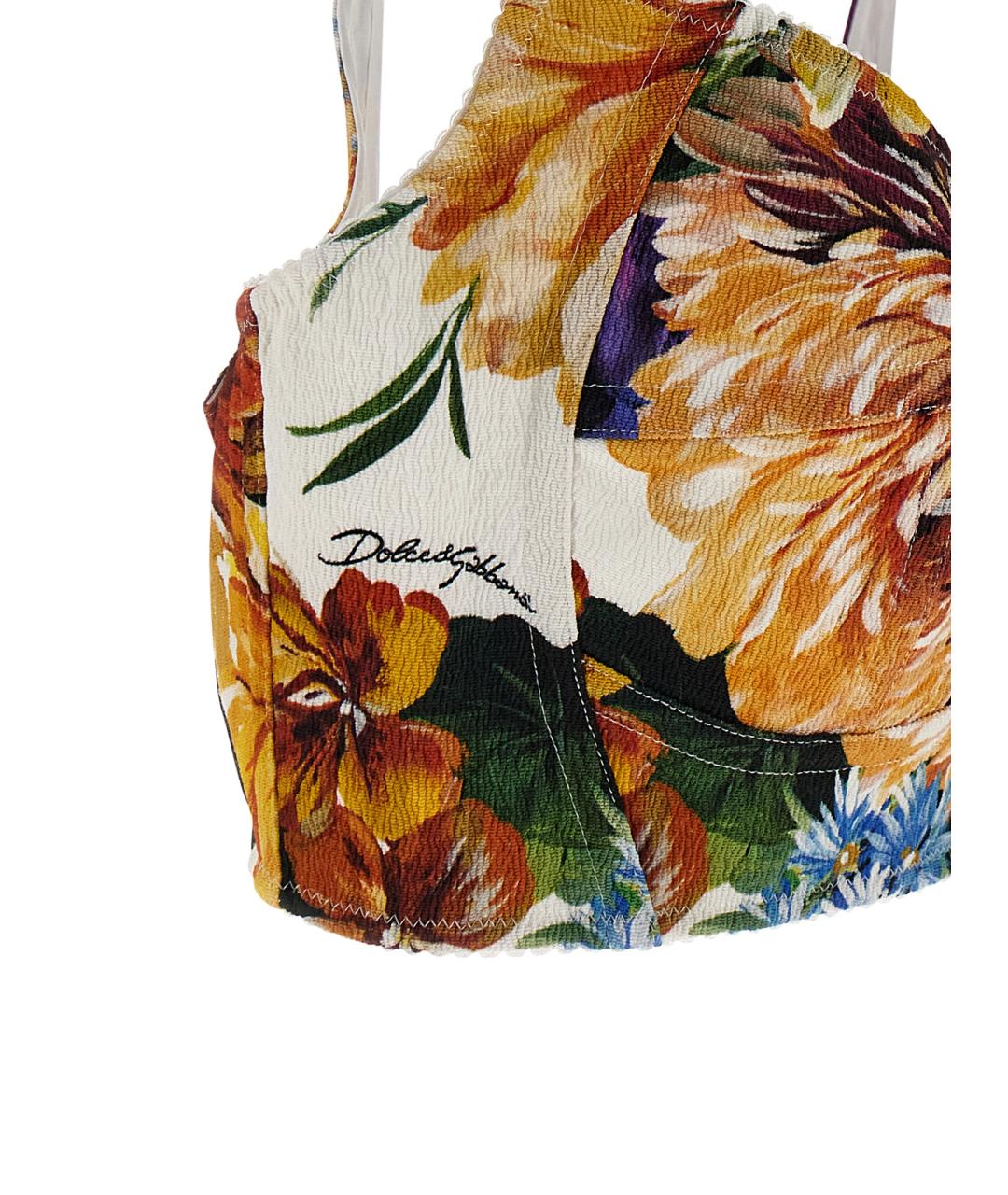 DOLCE&GABBANA Мульти майка, фото 4